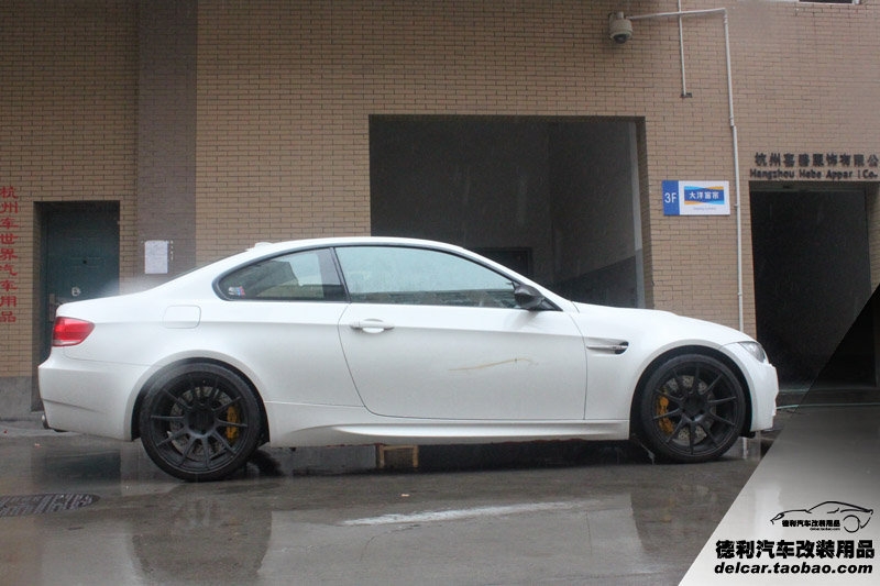 寶馬E92 M3 改裝 BREMBO GT 前6后4剎車套裝