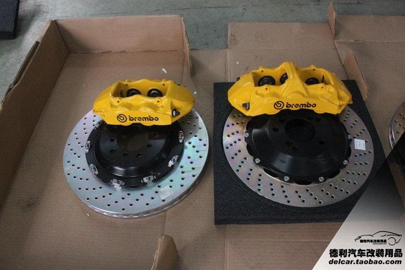 寶馬E92 M3 改裝 BREMBO GT 前6后4剎車套裝