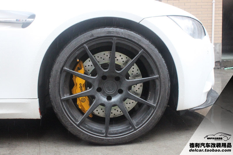 寶馬E92 M3 改裝 BREMBO GT 前6后4剎車套裝