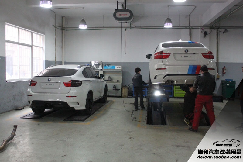 寶馬X6M 改裝 天蝎排氣
