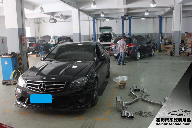 奔馳C63 AMG 改裝 EISENMANN排氣