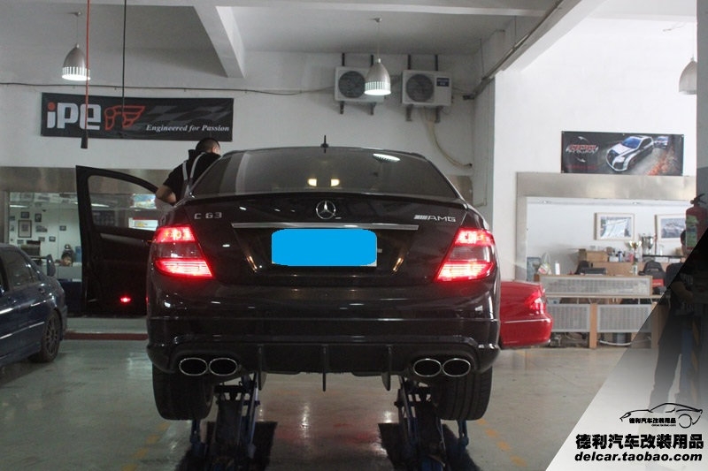 奔馳C63 AMG 改裝 EISENMANN排氣