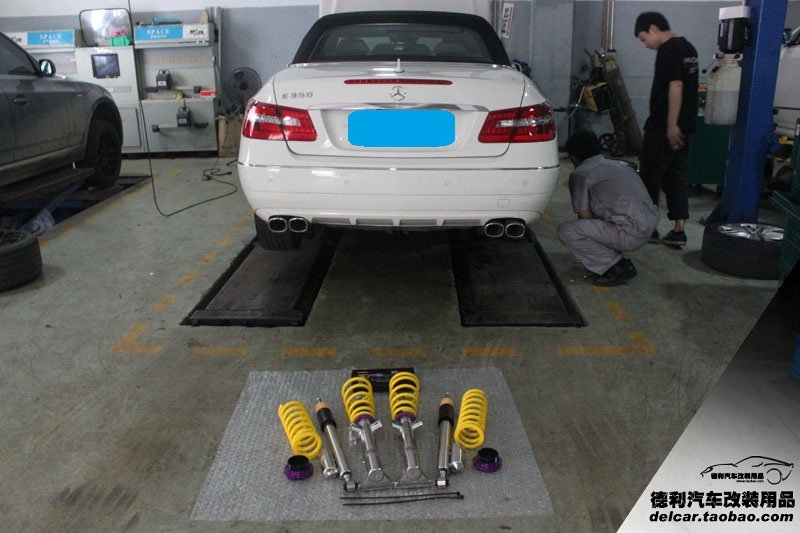 奔馳E350 COUPE 改裝 KW V3