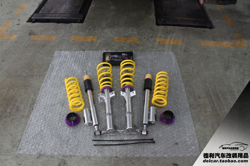 奔馳E350 COUPE 改裝 KW V3