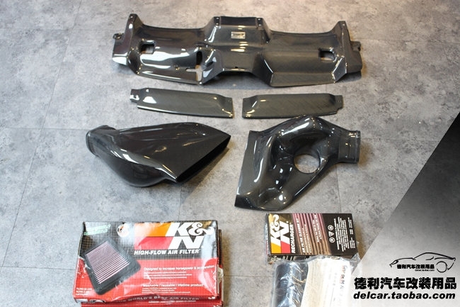 奔馳C63 AMG升級Gruppe M進氣套件