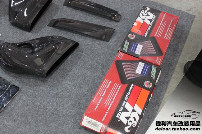 奔馳C63 AMG升級Gruppe M進氣套件