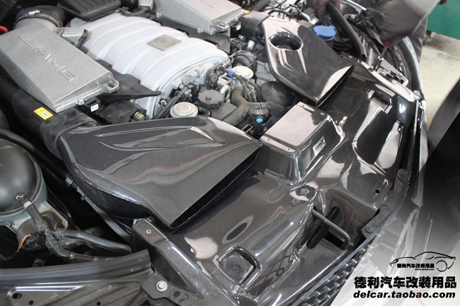 奔馳C63 AMG升級Gruppe M進氣套件