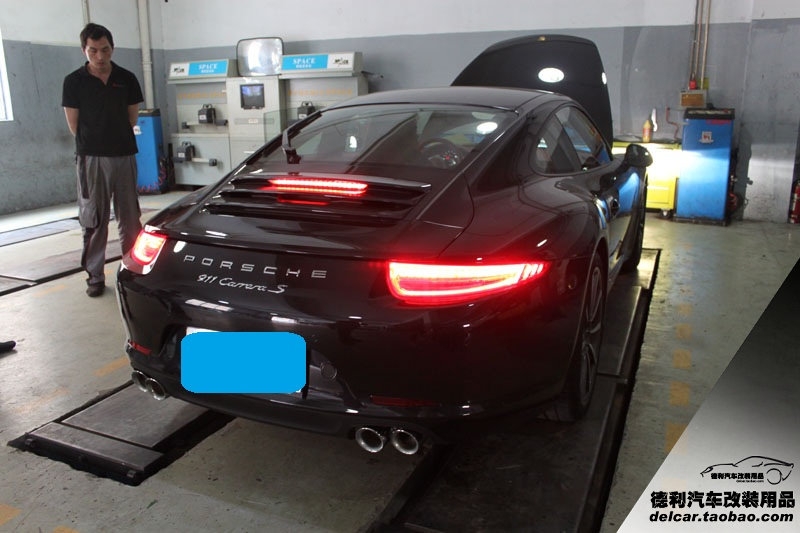 保時(shí)捷991 改裝 IPE F1版排氣