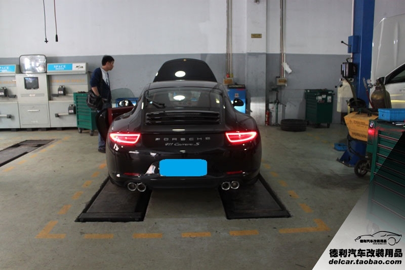 保時(shí)捷991 改裝 IPE F1版排氣