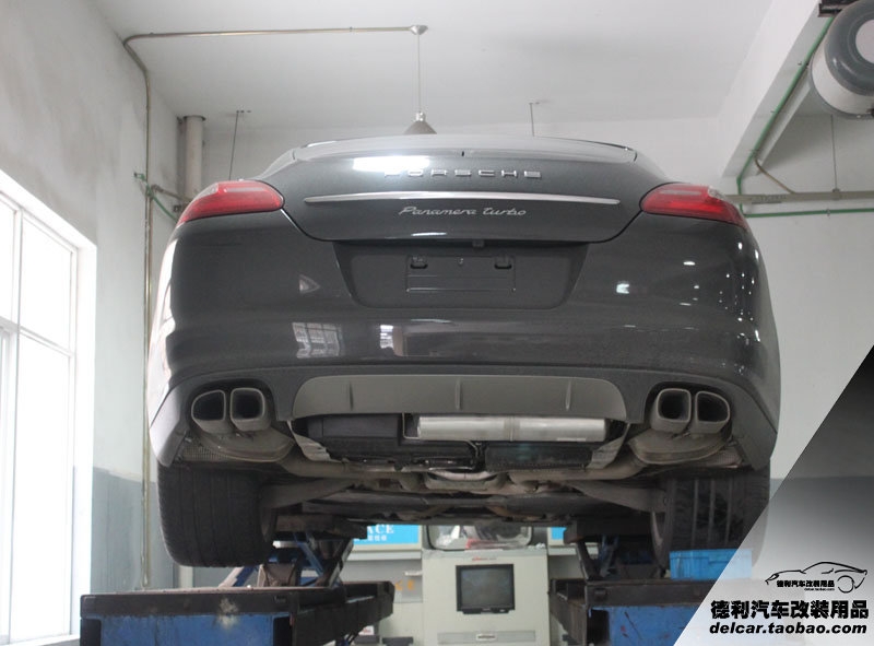 保時捷帕納美娜PANAMERA TURBO AKR天蝎排氣