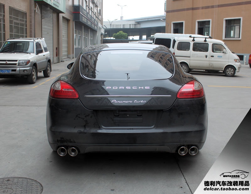 保時捷帕納美娜PANAMERA TURBO AKR天蝎排氣