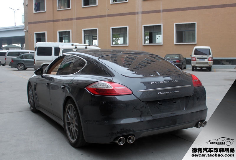 保時捷帕納美娜PANAMERA TURBO AKR天蝎排氣