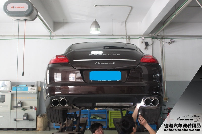 保時(shí)捷帕納美娜PANAMERA 4.8 改裝 SEBRING帶遙控排氣 RACE TECH外掛電腦
