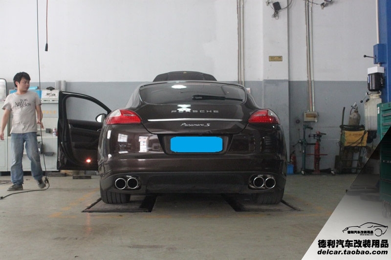 保時(shí)捷帕納美娜PANAMERA 4.8 改裝 SEBRING帶遙控排氣 RACE TECH外掛電腦