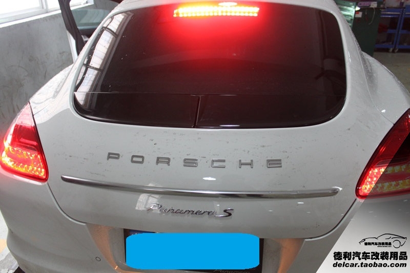 保時(shí)捷帕納美娜PANAMERA 改裝 TURBO 尾翼 ASPEC排氣