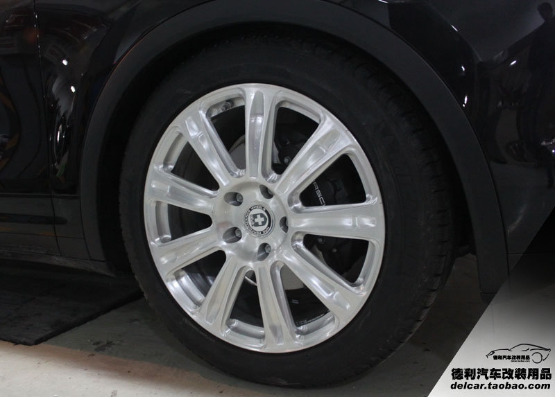 新款卡宴 升級(jí) HRE P93L 20寸輪圈