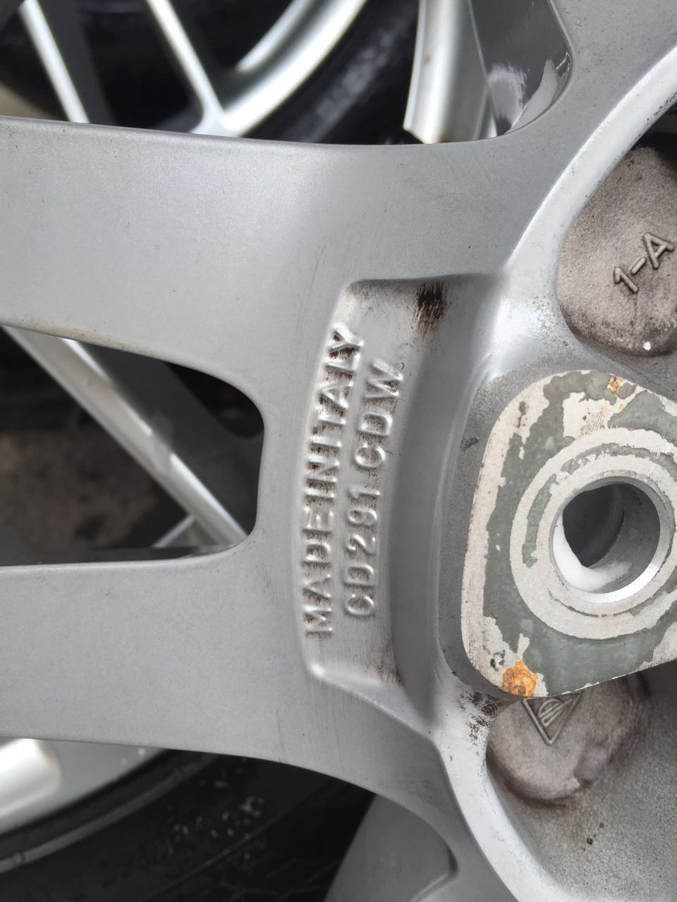 保时捷帕拉梅拉 19寸原厂意大利 拆车件轮毂胎龄
