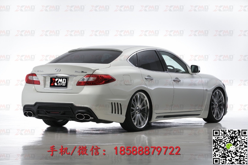 英菲尼迪Q70 Q70L M25 改装WALD包围套件碳纤 前杠后杠 侧裙