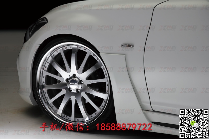 英菲尼迪Q70 Q70L M25 改裝WALD包圍套件碳纖 前杠后杠 側(cè)裙