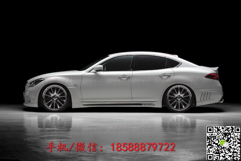 英菲尼迪Q70 Q70L M25 改裝WALD包圍套件碳纖 前杠后杠 側(cè)裙
