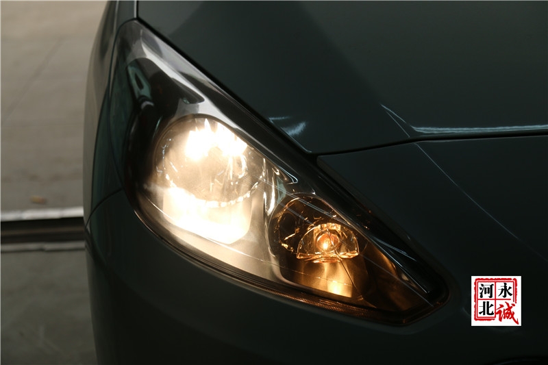 【永誠汽車】石家莊標(biāo)致308改燈，Q5雙光透鏡+歐司朗4300K氙氣燈+歐司朗安定器