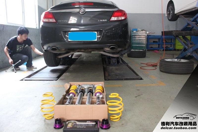 別克新君威 改裝 KW V3避震