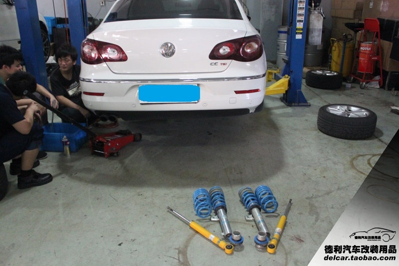 大眾CC 改裝 BILSTEIN B14 避震 高低可調(diào)