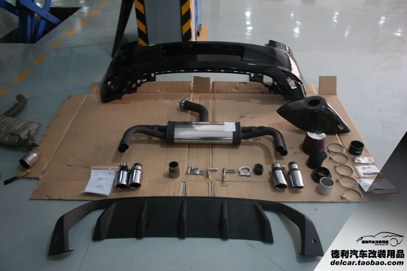 大眾GTI 改裝 brembo F40 ABT排氣 GRUPPEM進(jìn)氣