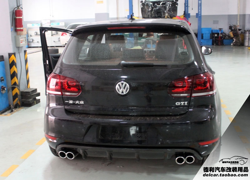 大眾GTI 改裝 OZ輪圈 SEBRING排氣 UPSOLUTE ECU