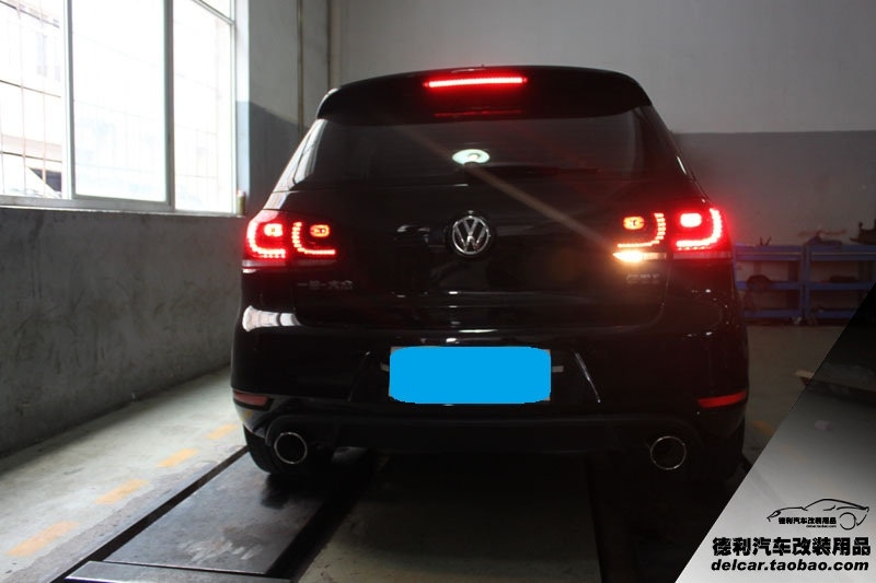 大眾GTI 改裝 R20尾燈 ASPEC排氣