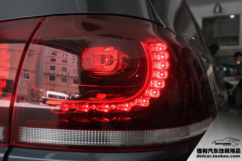 大眾GTI 改裝 R20尾燈 ASPEC排氣