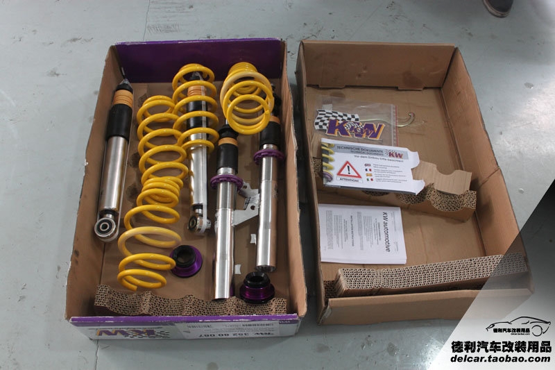 大眾R36 改裝 KW V3避震