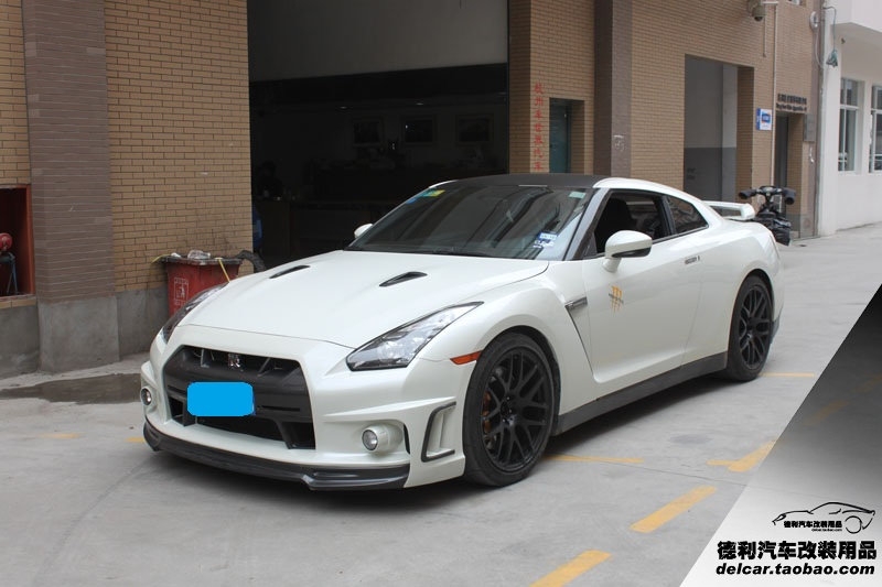 日產(chǎn)尼桑GTR35 改裝 WALD前保