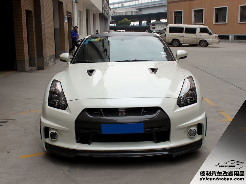 日產(chǎn)尼桑GTR35 改裝 WALD前保