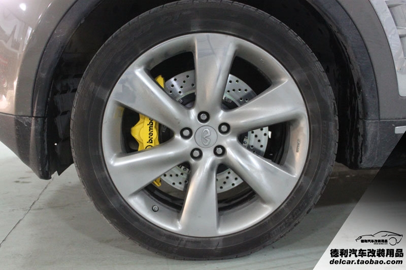 英菲尼迪FX35 改裝 BREMBO GT 前6后4 剎車套裝