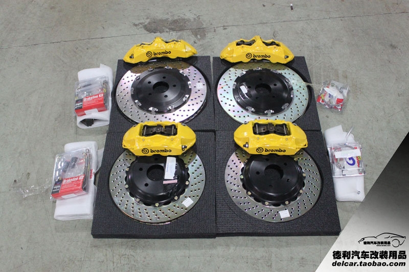 英菲尼迪FX35 改裝 BREMBO GT 前6后4 剎車套裝