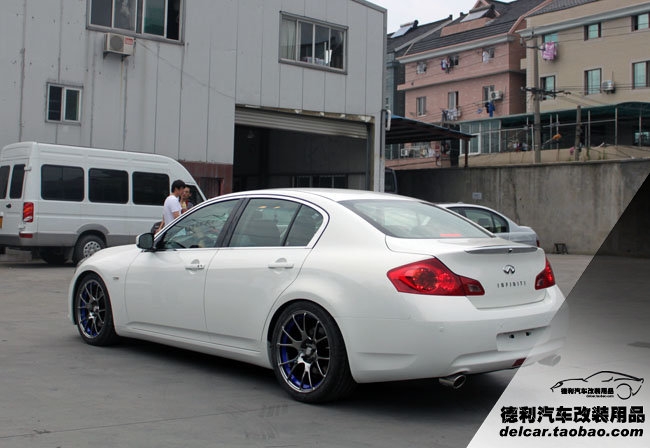 英菲尼迪G25 改裝 鮑魚剎車