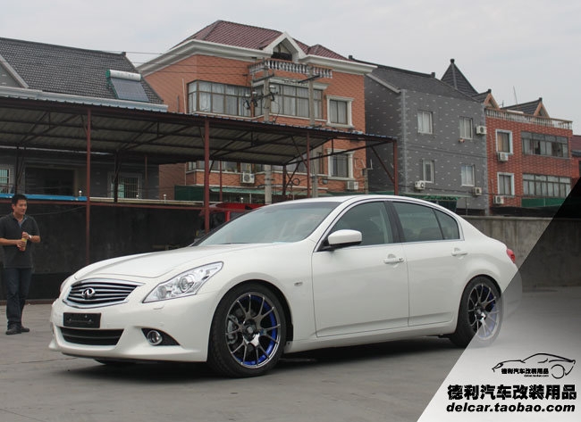 英菲尼迪G25 改裝 鮑魚剎車