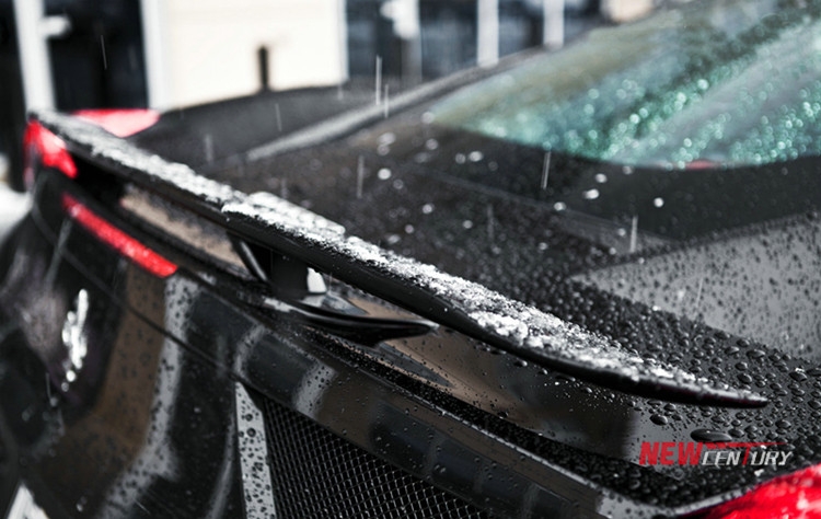 法拉利458碳纖維尾翼 Ferrari458改裝Novitec Rosso定風(fēng)翼 雙層