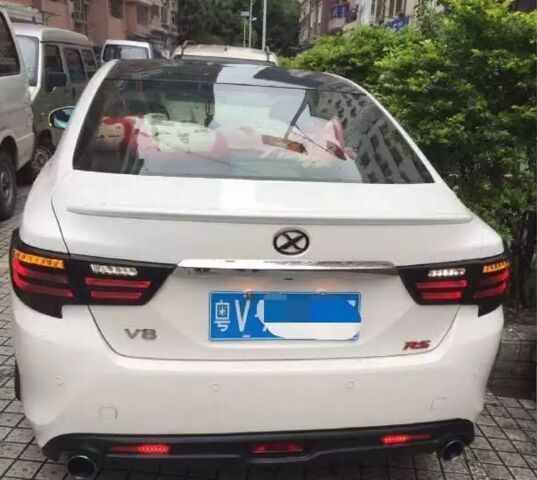 【每日改燈案例】銳志改裝寶馬款led尾燈總成    深圳光速車改改燈