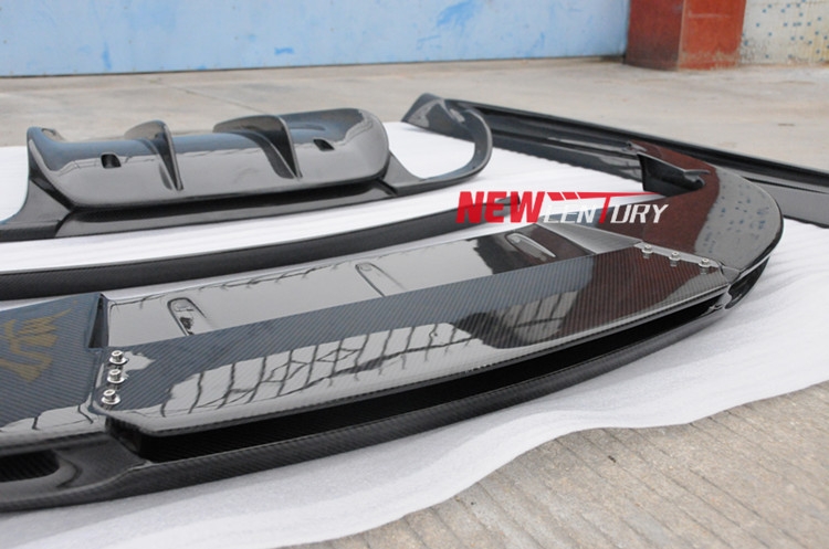 保時(shí)捷911改裝Vorstiner碳纖維小包圍 新款Porsche 991前后唇尾翼