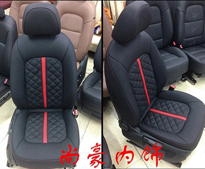奧迪A3門板座椅升級(jí)改裝