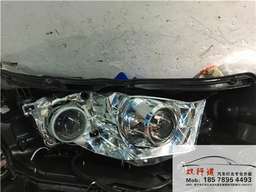 廣西新漢王朝-新漢蘭達(dá)車燈升級