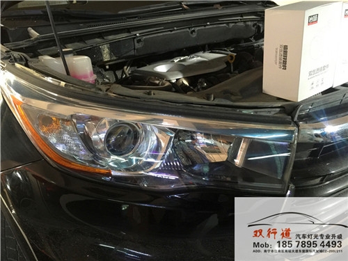 廣西新漢王朝-新漢蘭達(dá)車燈升級