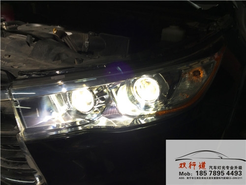廣西新漢王朝-新漢蘭達(dá)車燈升級