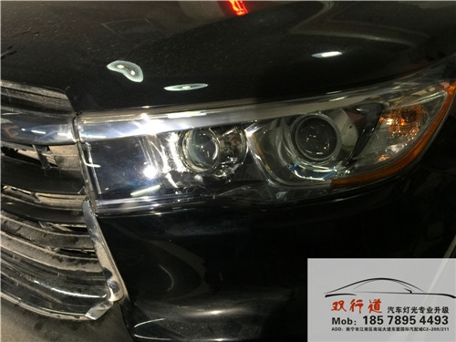 廣西新漢王朝-新漢蘭達(dá)車燈升級