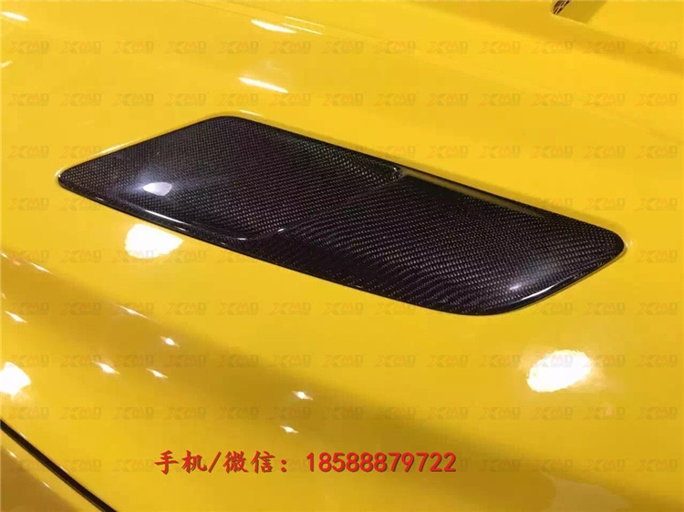 野馬2.3T 5.0改裝碳纖機蓋 包圍前唇后唇 尾翼側(cè)裙前杠后杠 排氣