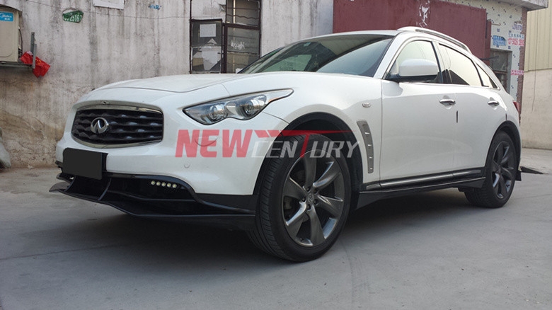 英菲尼迪QX70改裝維特爾包圍 QX70 FX35改裝碳纖維尾翼前后唇