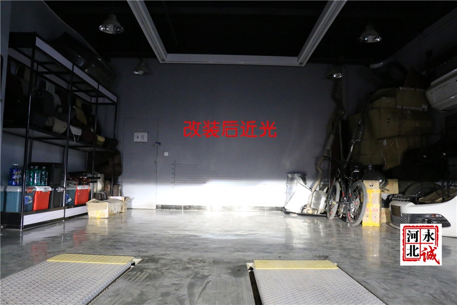 【永誠(chéng)汽車(chē)】石家莊寶馬316改燈，升級(jí)氙氣燈高配內(nèi)膽天使眼