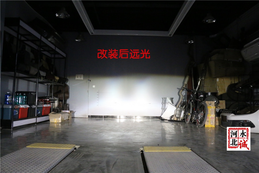 【永誠(chéng)汽車(chē)】石家莊寶馬316改燈，升級(jí)氙氣燈高配內(nèi)膽天使眼
